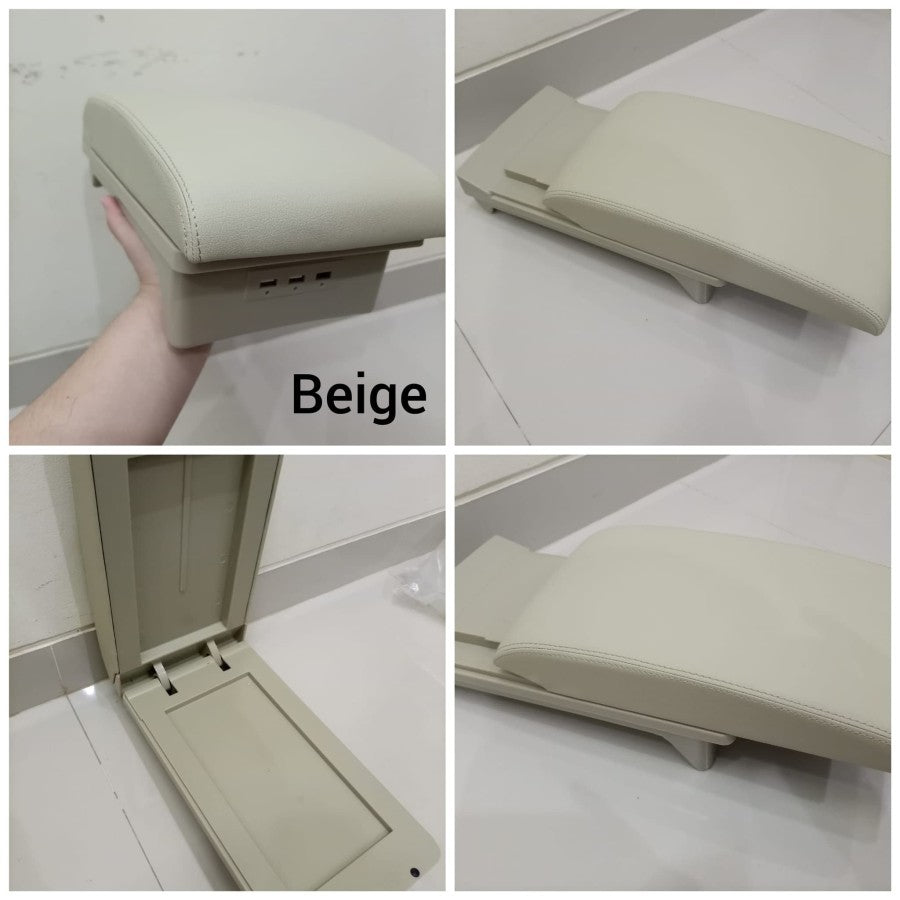 Mitsubishi Xpander Arm Rest Tangan Sandaran Console Box Armrest Kulit