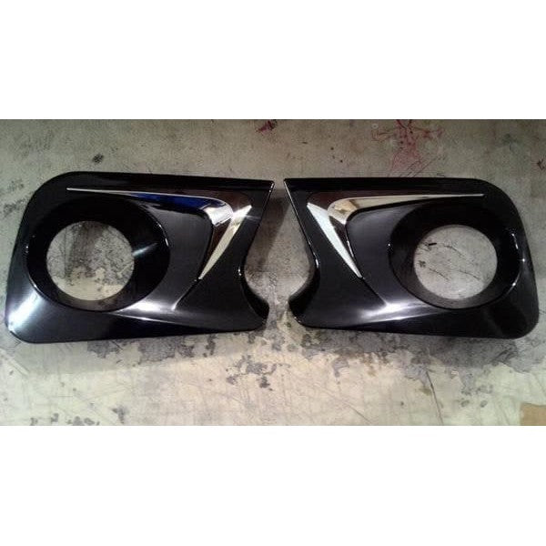 Garnish Ring Fog Lamp All New Avanza / Xenia Hitam Putih Silver 2012 - 2015