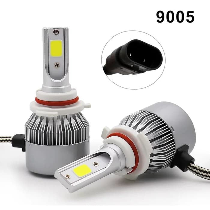 2pcs Lampu Led Mobil C6 H4 H11 H3 H7 H1 HB3 HB4 Plug N Play