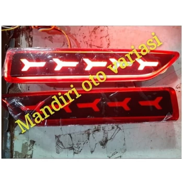 Reflektor Bumper Belakang Honda BRV + Lampu