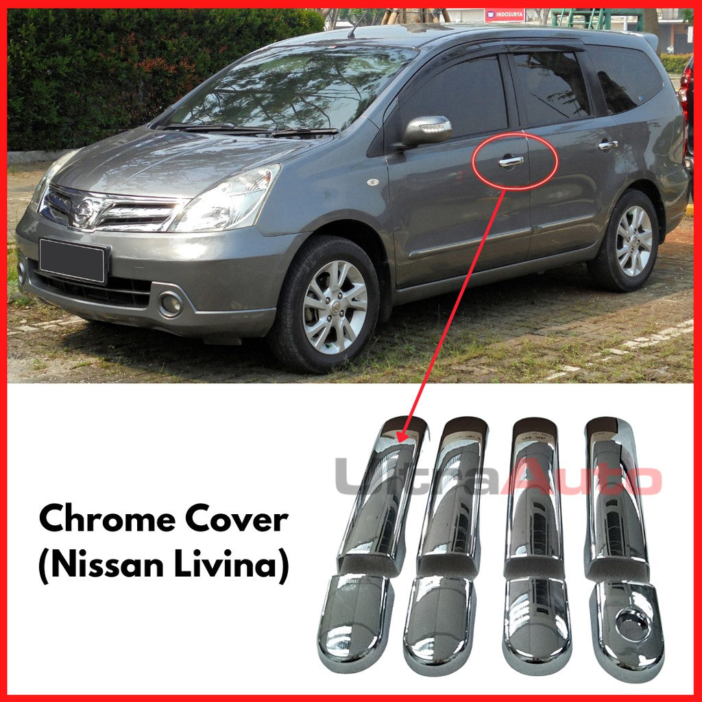 Cover Handle Grand Livina Chrome