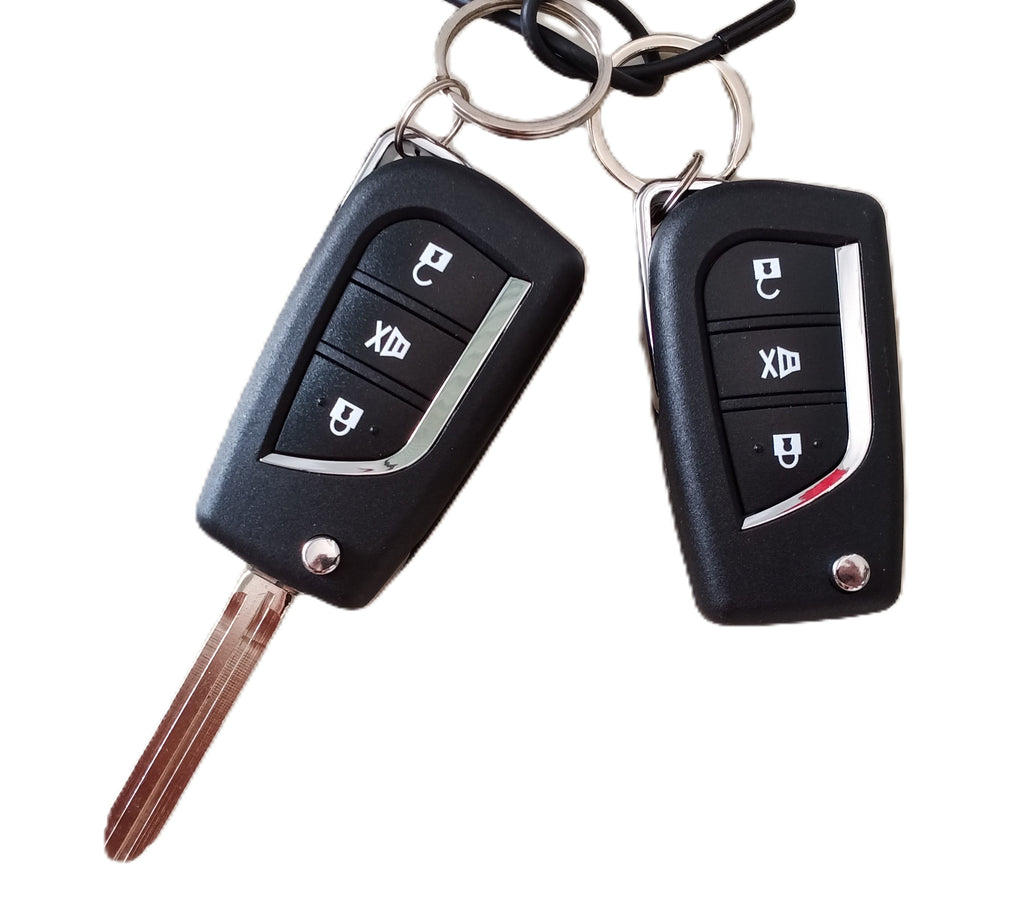MX-One Alarm Mobil Anti Maling Remote Universal Model Kunci Lipat