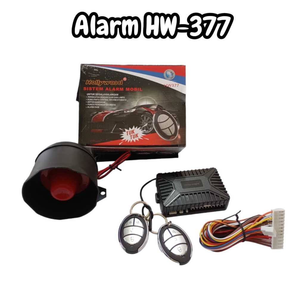 Alarm Mobil Anti Maling Model Remote Universal Hollywood