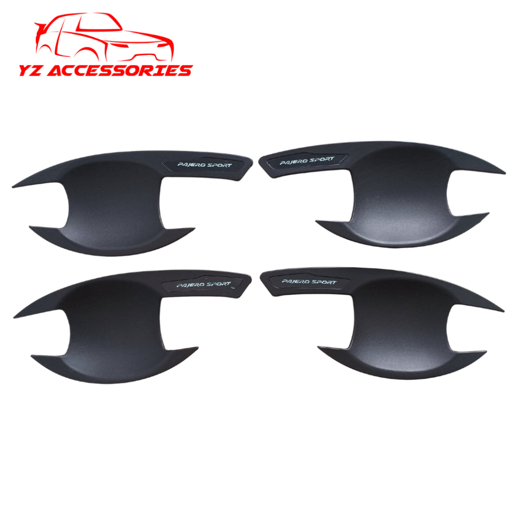 Outer Mangkok All New Pajero Sport 2016 Up Chrome Hitam Dop Doff