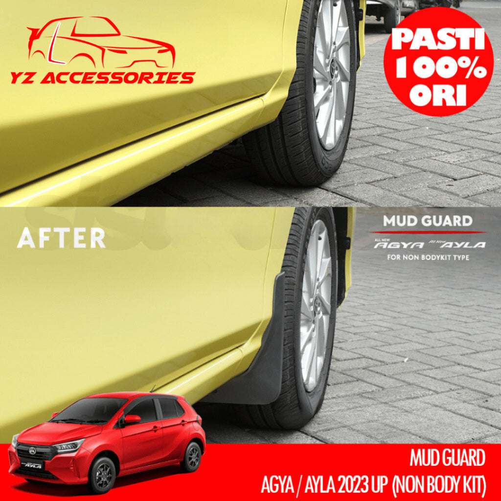 Mud Guard Karpet Lumpur Agya Ayla 2023 Up