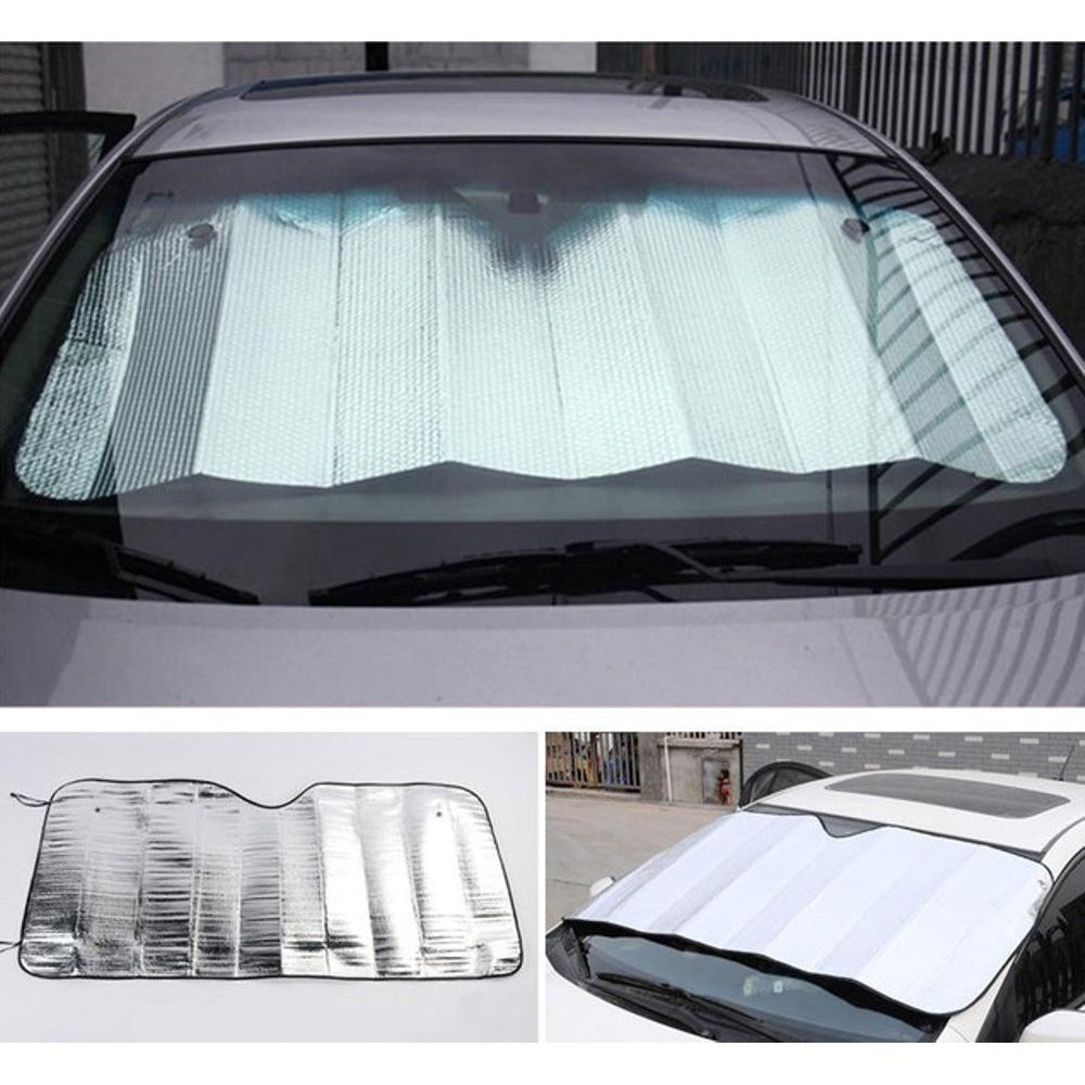 Krey Lipat / Car Sun Shield / Pelindung Kaca Mobil
