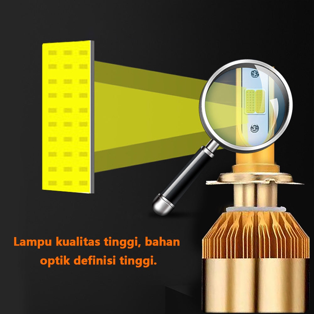 Lampu Led Mobil 2 Warna H4 H11 HB3 9005 HB4 9006 H7