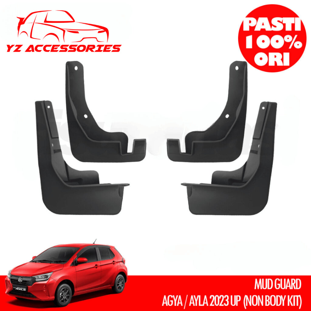 Mud Guard Karpet Lumpur Agya Ayla 2023 Up