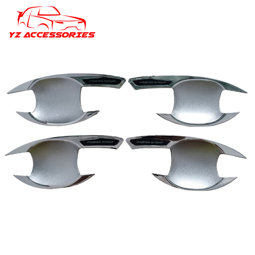 Outer Mangkok All New Pajero Sport 2016 Up Chrome Hitam Dop Doff