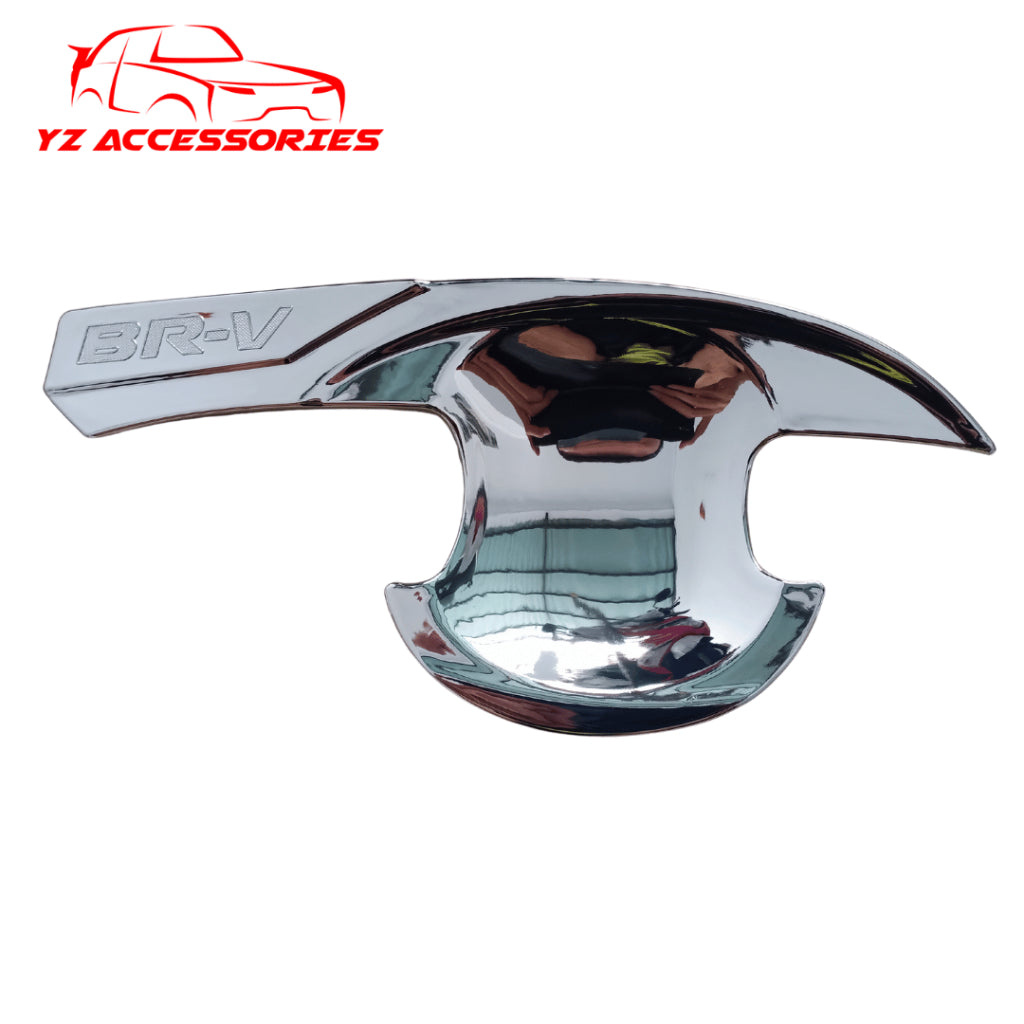 Outer Mangkok Honda Brv 2016 - 2021 Chrome Hitam Dop Doff