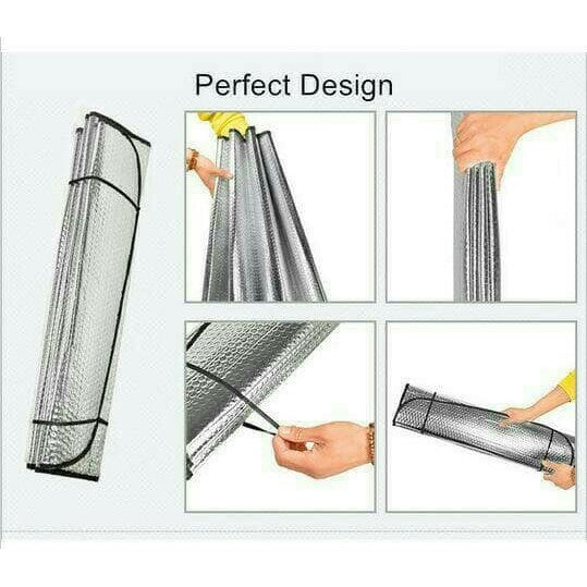 Krey Lipat / Car Sun Shield / Pelindung Kaca Mobil