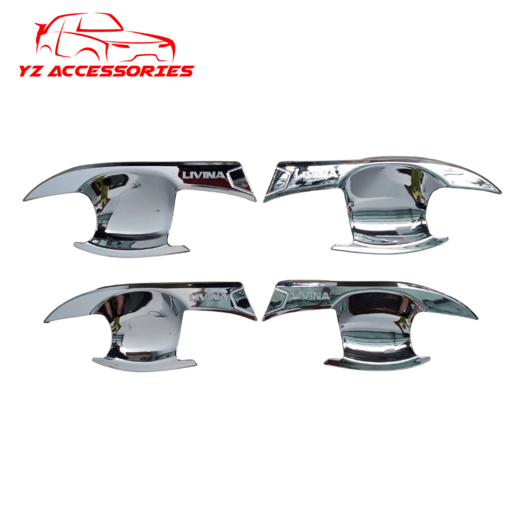 Outer Mangkok All New Livina 2019 Up Chrome Hitam Dop Doff