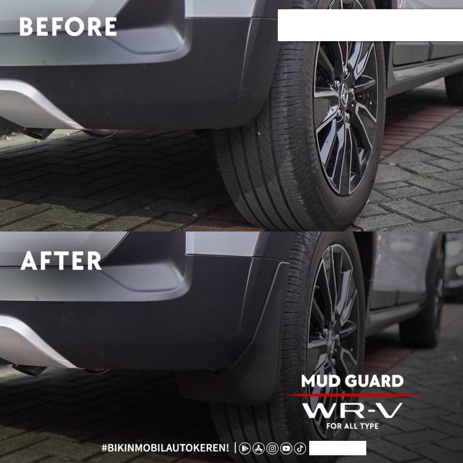 Mud Guard Karpet Lumpur Honda WR-V WRV