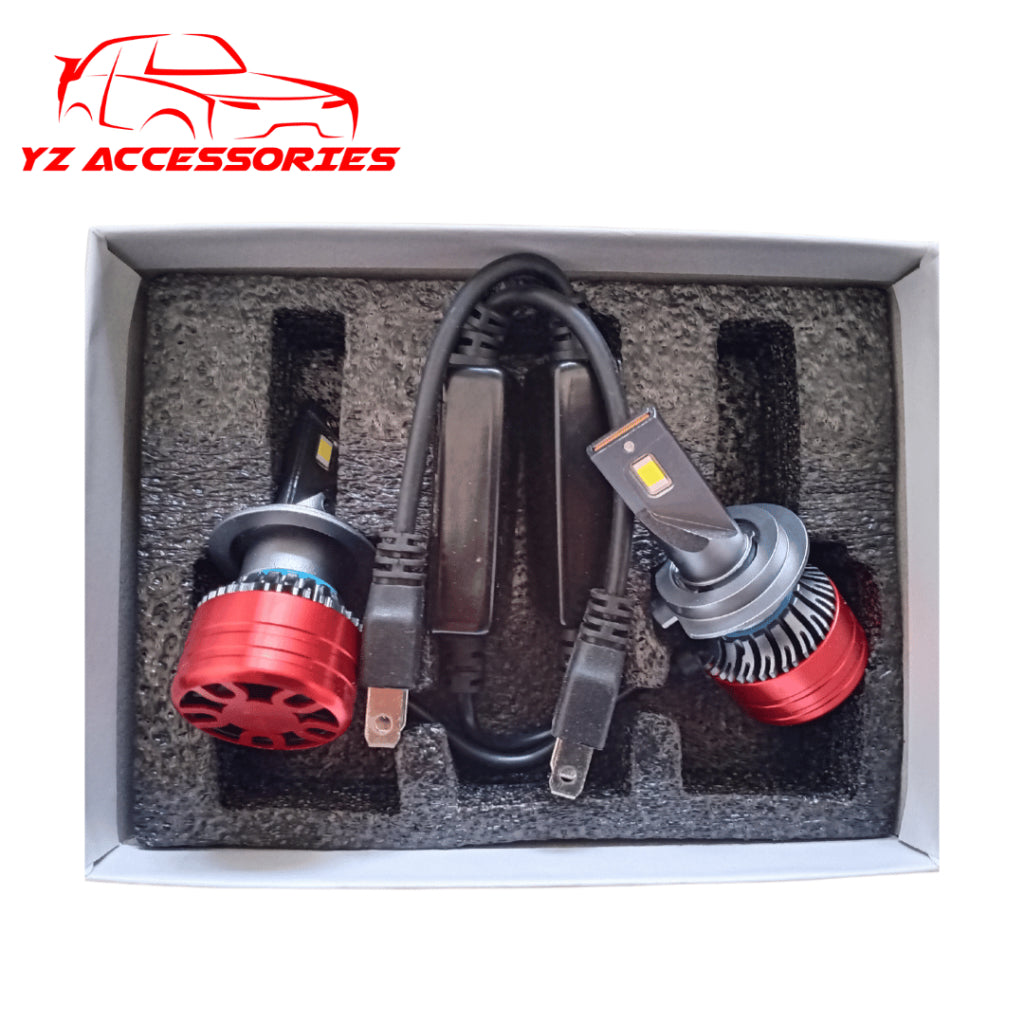 Lampu Led Mobil Fortunes Turbo Led H4 H11 HB3 9005 HB4 9006 H3 H7 H1