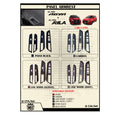 Panel Armrest All New Agya Ayla 2023 Up Wood Carbon Hitam