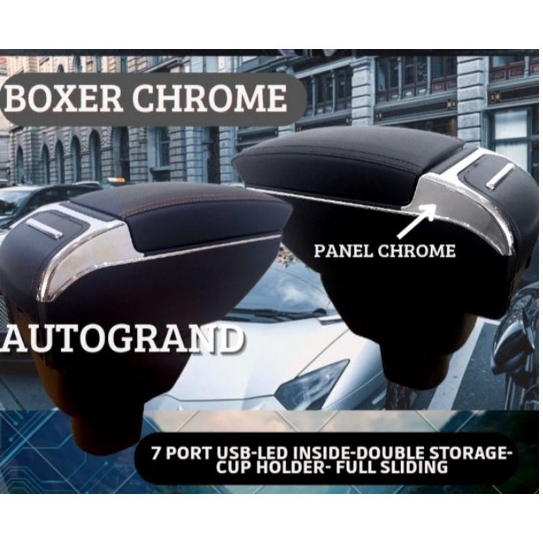 Armrest Box USB 7 Console Avanza Xenia Khusus 2018 - Sekarang ORIGINAL