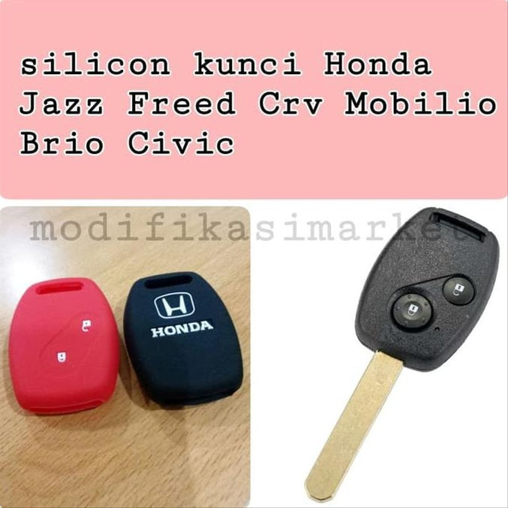 Silikon Kunci Remote Honda Mobilio Brio Jazz Freed CRV Civic