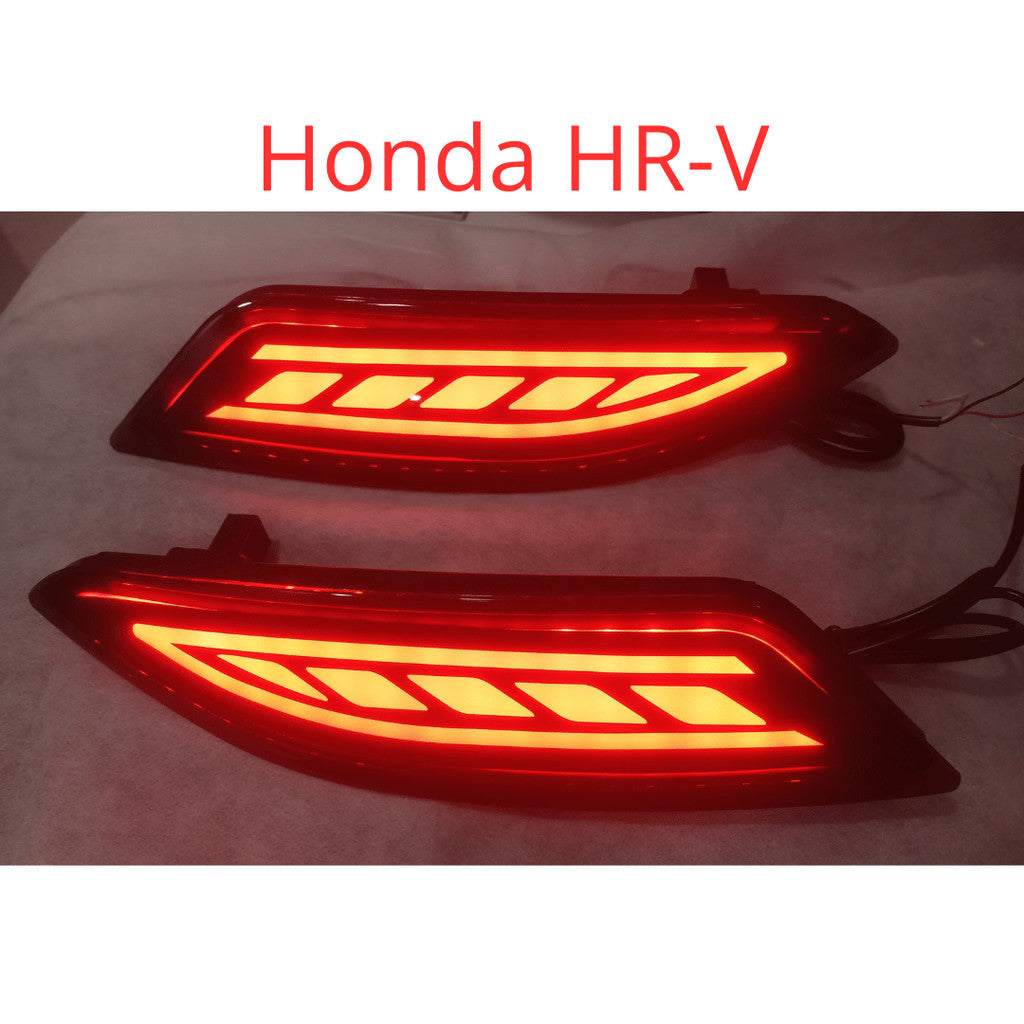Lampu Reflektor Bumper Belakang Honda HRV HR-V 2015 - 2021 Smoke