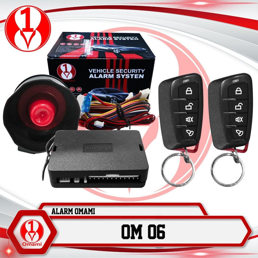 Alarm Mobil Anti Maling Remote Universal Omami Best Quality