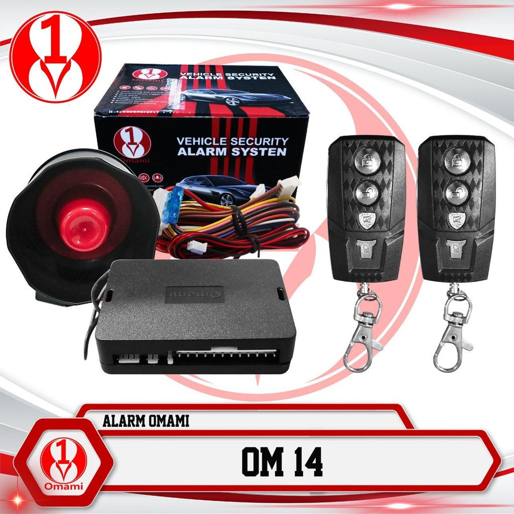 Alarm Mobil Anti Maling Remote Universal Omami Best Quality