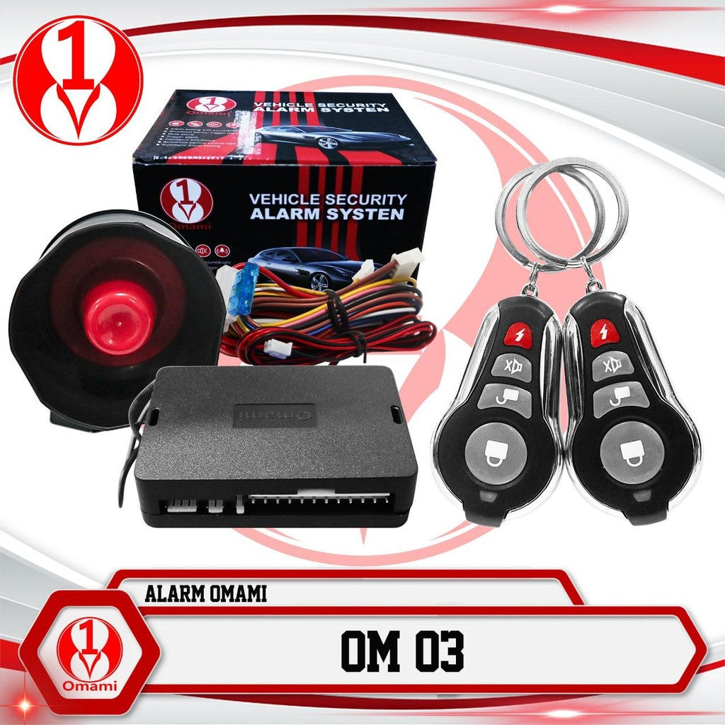 Alarm Mobil Anti Maling Remote Universal Omami Best Quality