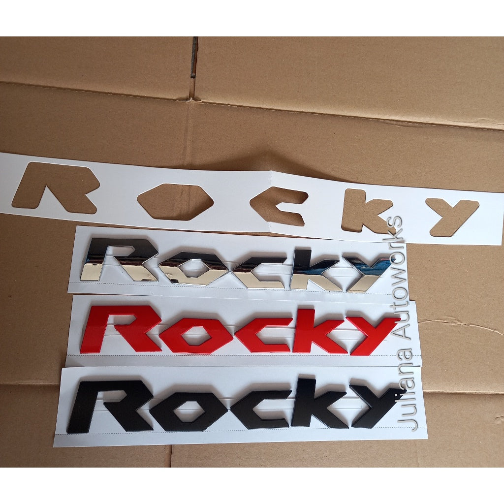 Emblem Kap Mesin Daihatsu Rocky