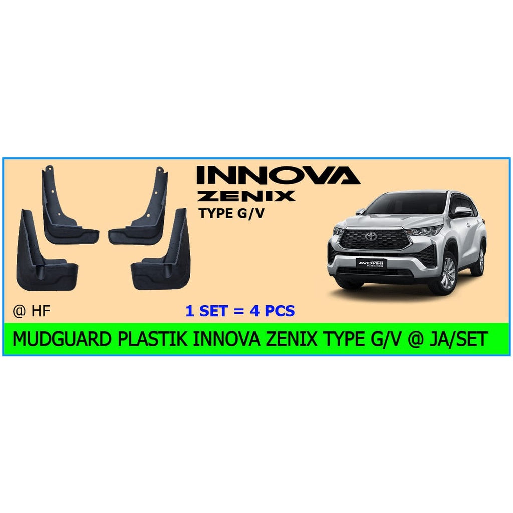 Mud Guard Karpet Lumpur Innova Zenix Type G/V
