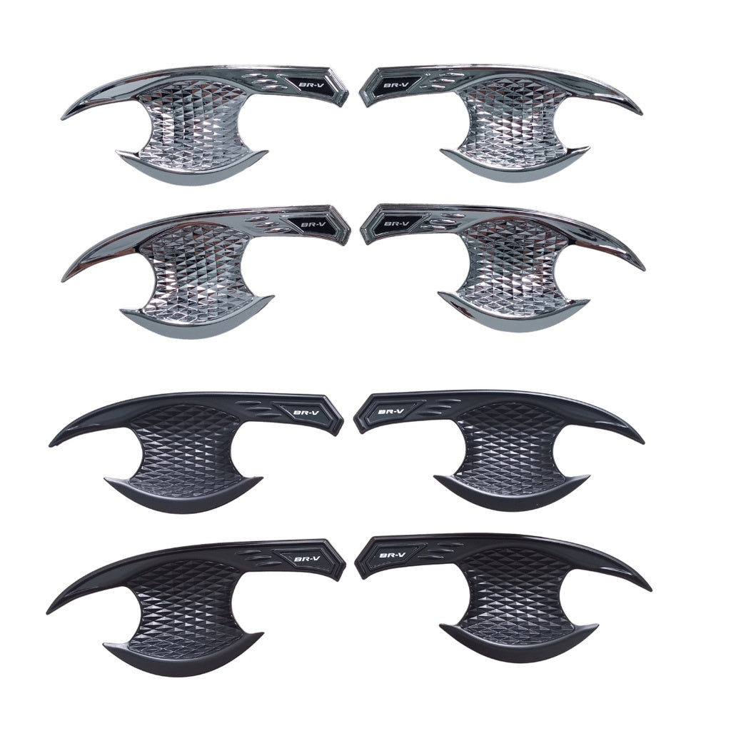 Outer Mangkok All New BRV BR-V 2022 Up Chrome Hitam Dop Doff