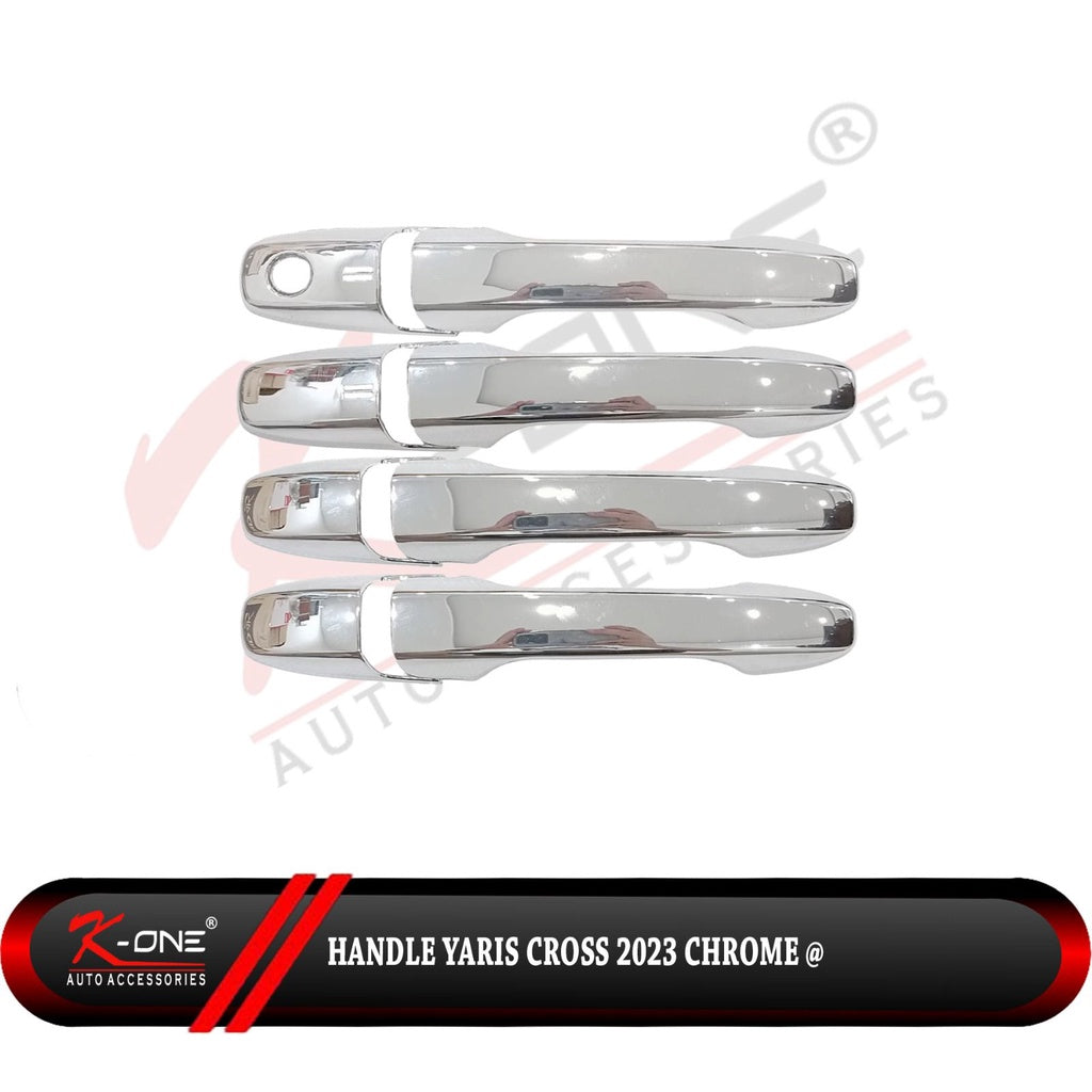 Paket Cover Handle + Outer Yaris Cross 2023 Up Chrome