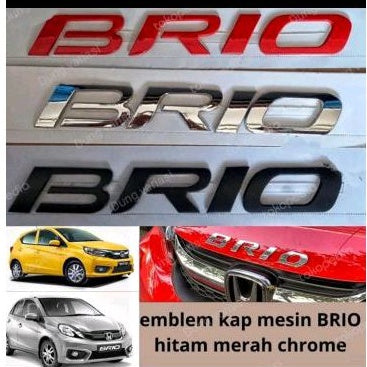 Emblem Kap Mesin Honda Brio