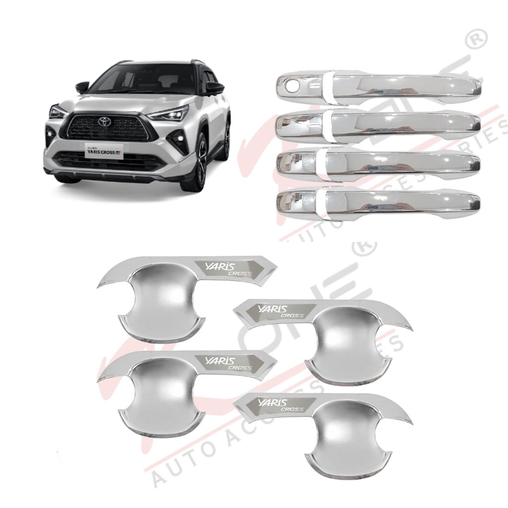 Paket Cover Handle + Outer Yaris Cross 2023 Up Chrome