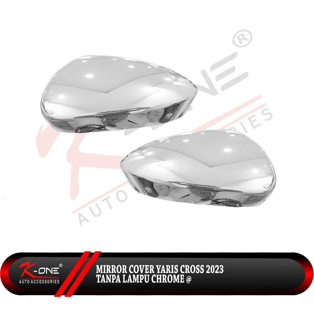 Cover Spion Yaris Cross 2023 Up Chrome Hitam Carbon