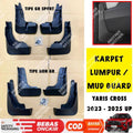 Mud Guard Karpet Lumpur Yaris Cross 2023 Up