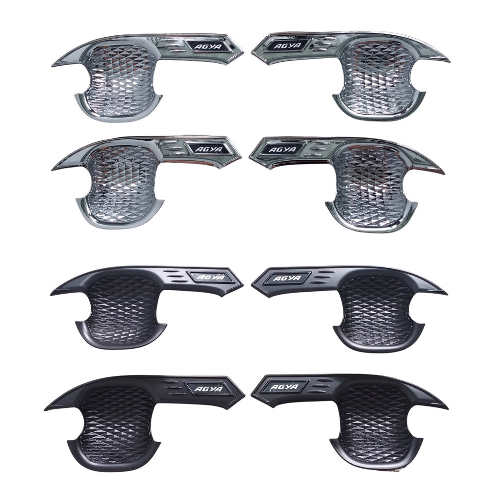 Outer Mangkok All New Agya 2023 Up Chrome Hitam Dop Doff