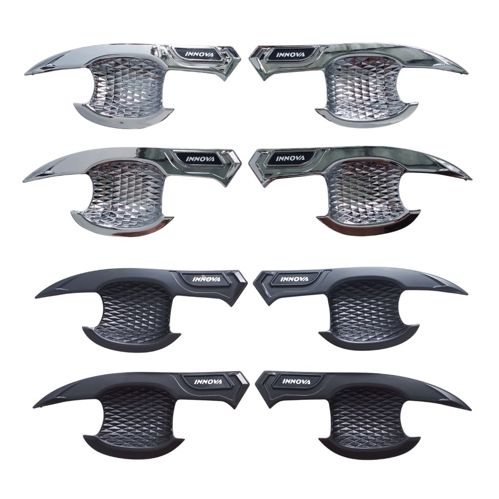 Outer Mangkok Innova Zenix 2023 Up Chrome Hitam Dop Doff