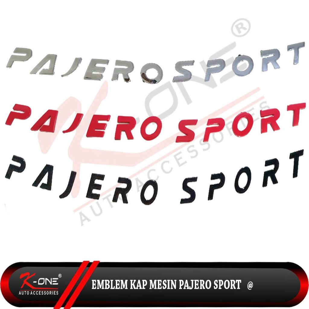 Emblem Kap Mesin Mitsubishi Pajero Sport