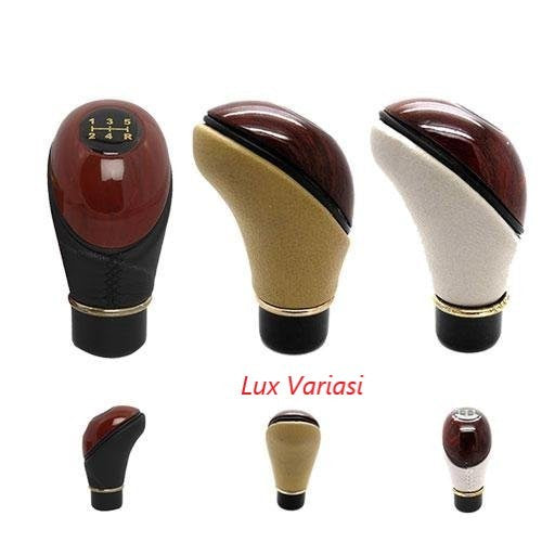 Shift Knob Universal Knop Gear Knob Kayu Type R Tuas Gigi Perseneling