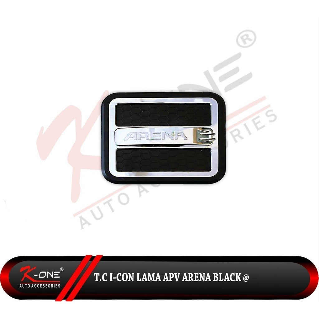 Tank Cover Tutup Tangki APV Arena Hitam Chrome