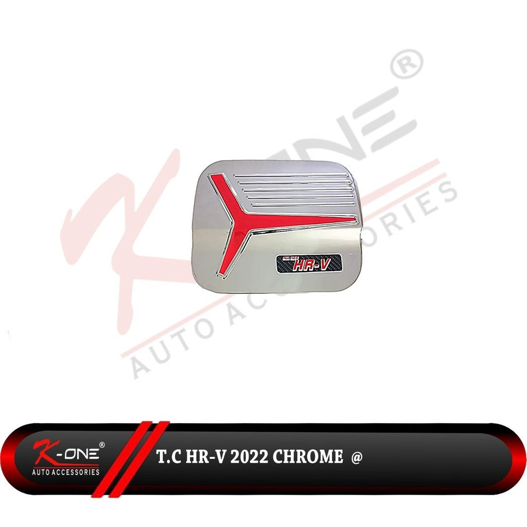 Tank Cover Tutup Tangki All New HRV HR-V 2022 Up Chrome Hitam Carbon