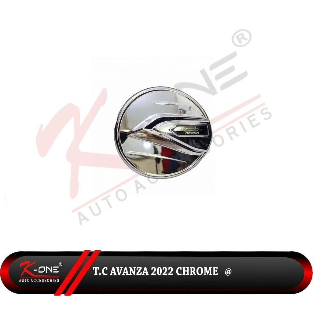 Tank Cover Tutup Tangki All New Avanza 2022 Up Chrome