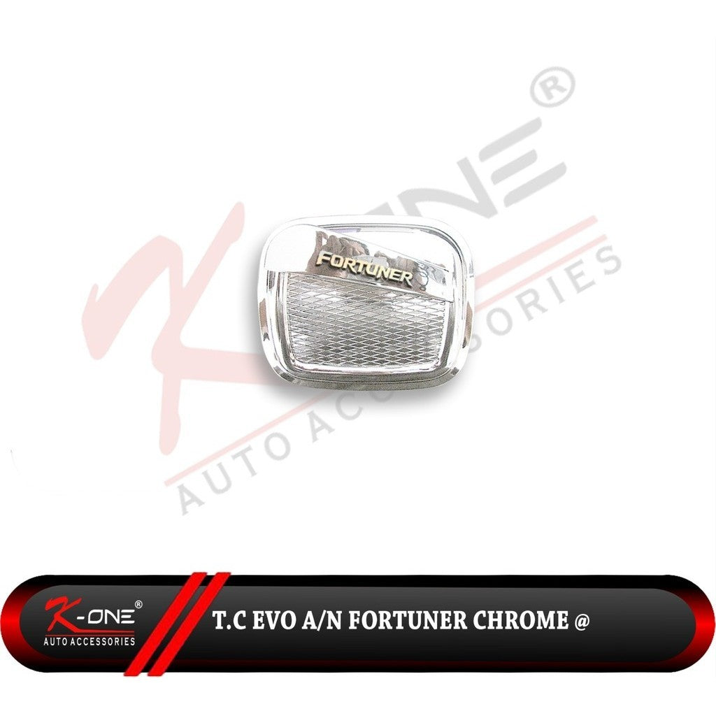 Tank Cover Tutup Tangki All New Fortuner 2016 Up Chrome EVO