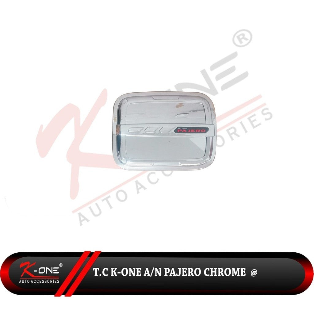 Tank Cover Tutup Tangki All New Pajero Sport 2016 Up Chrome