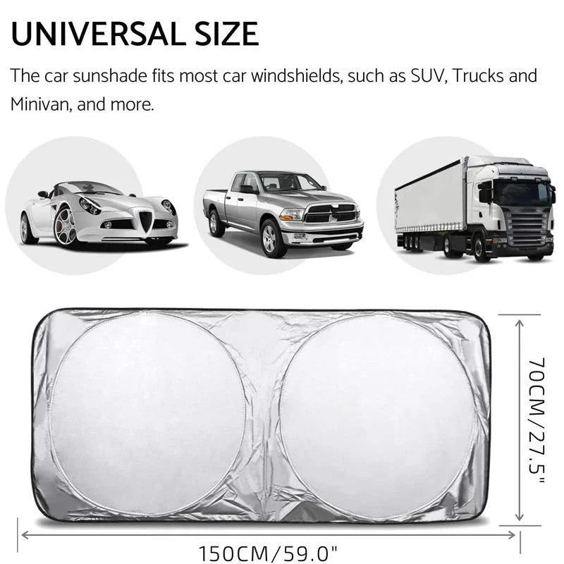 Pelindung Kaca Depan Mobil Panas Matahari Sunshade Sun Shield Anti Panas Dalam Mobil