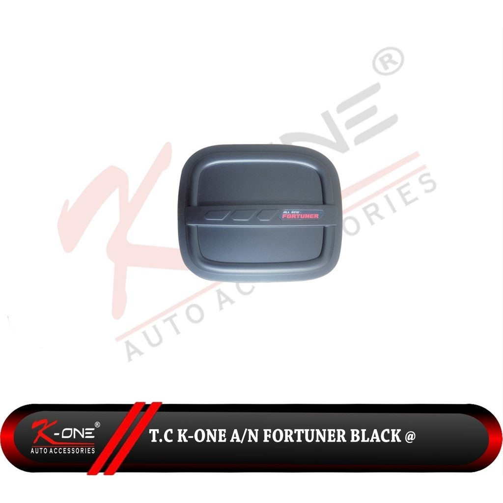 Tank Cover Tutup Tangki All New Fortuner 2016 Up Hitam Dop Doff
