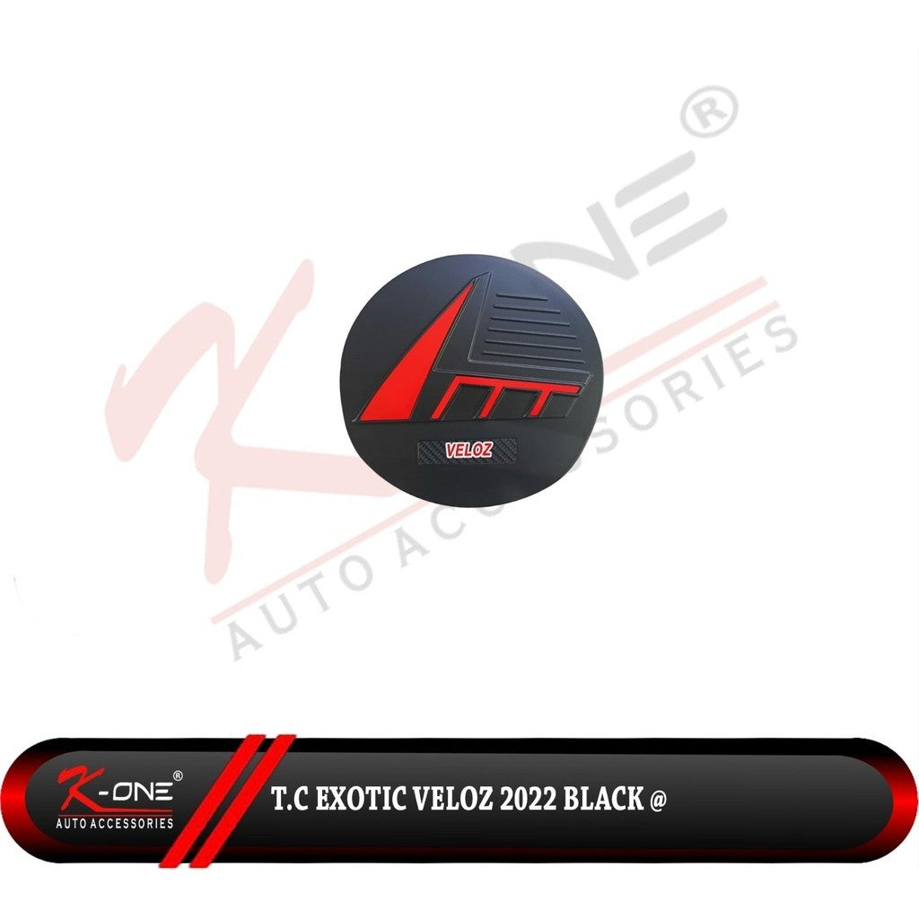 Tank Cover Tutup Tangki All New Veloz 2022 Up Hitam Dop Doff Exotic