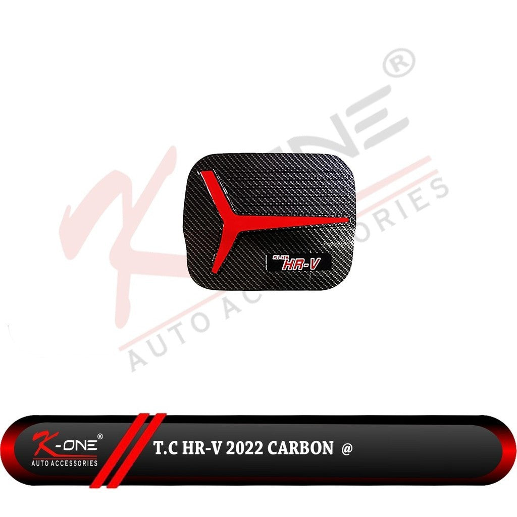 Tank Cover Tutup Tangki All New HRV HR-V 2022 Up Chrome Hitam Carbon