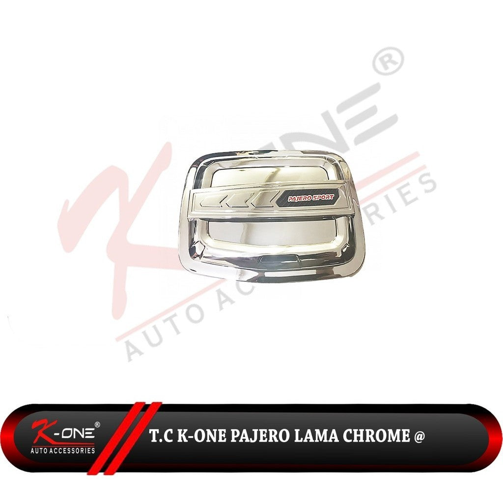 Tank Cover Tutup Tangki Pajero Sport 2008 - 2015 Chrome