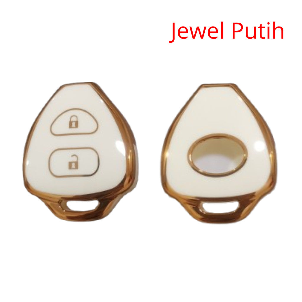 Casing Kunci Remote Yaris Vios Fortuner Innova 2 Tombol