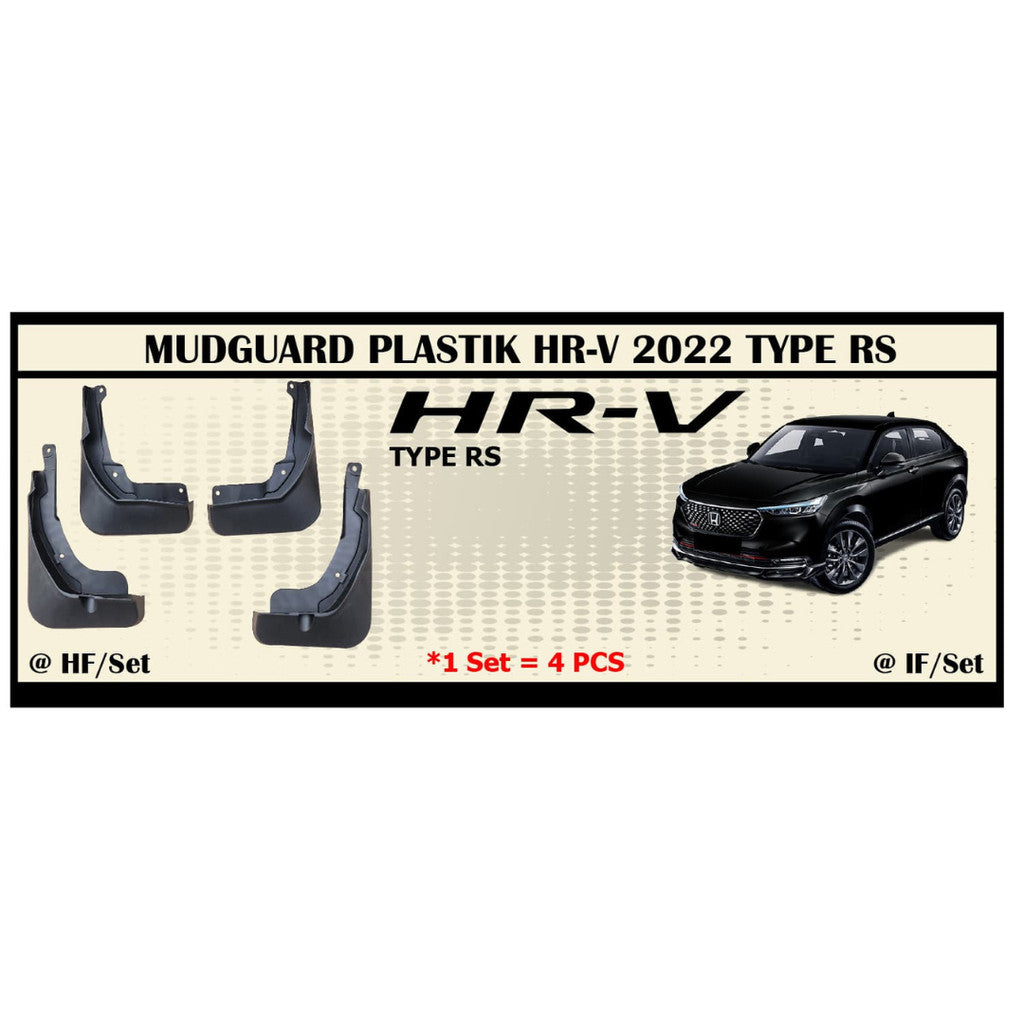 Mud Guard Karpet Lumpur All New HR-V HRV 2022 Up