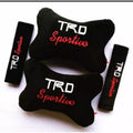 Bantal TRD Sportivo / Bantal Mobil TRD Sportivo 2 in 1 / Bantal Leher Mobil Universal